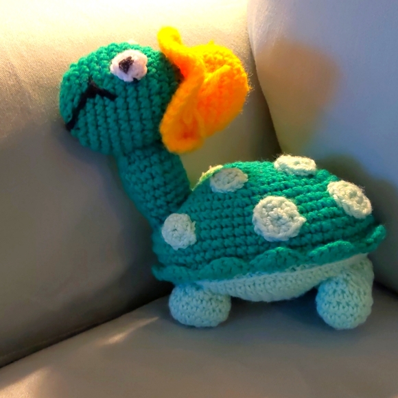 *BOGO* Crocheted Handmade Stuffed Turtle 🐢 - Picture 3 of 3